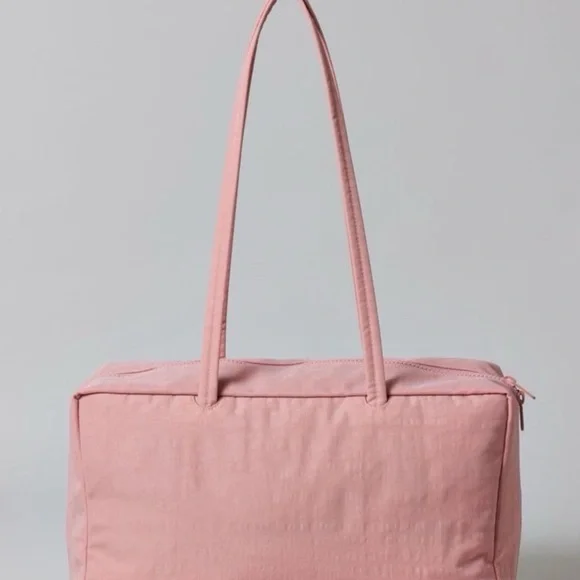 BAGGU Pink Bowler Bag - Picture 2 of 6